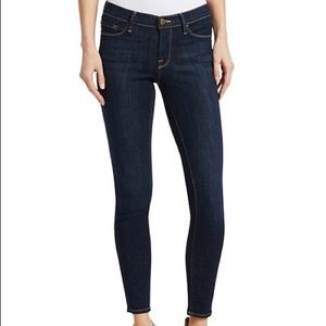 Frame le skinny de jeanne in dark blue